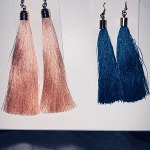 Tassel earrings!